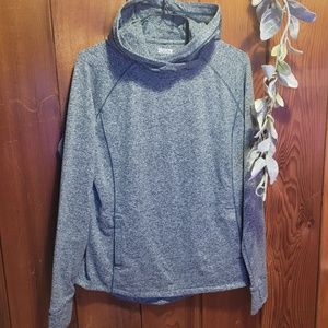 Duluth Women's pullover hoodie green Medium top